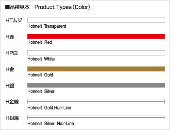 Tape Product Types