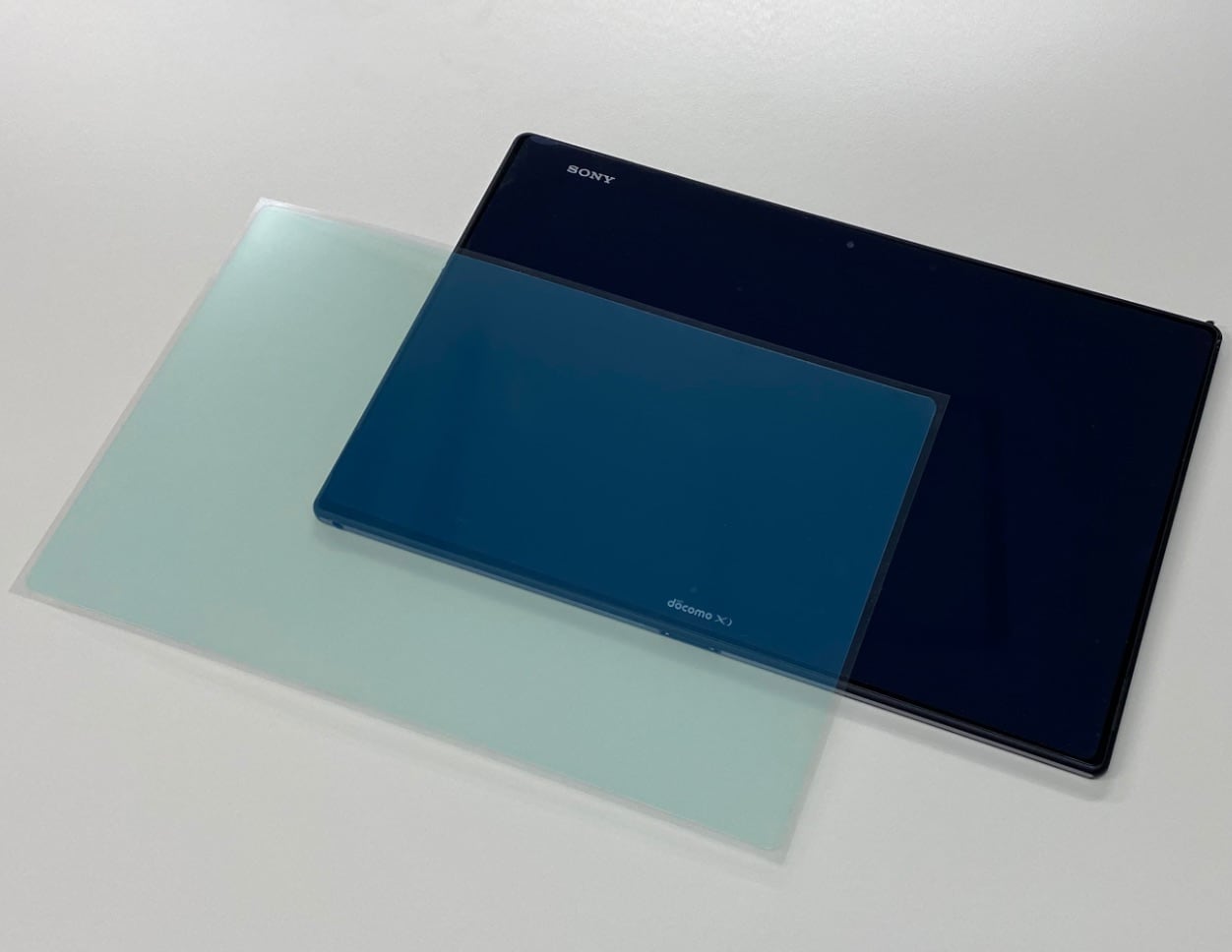 カンセンガード タッチパネル用フィルムとタブレット端末